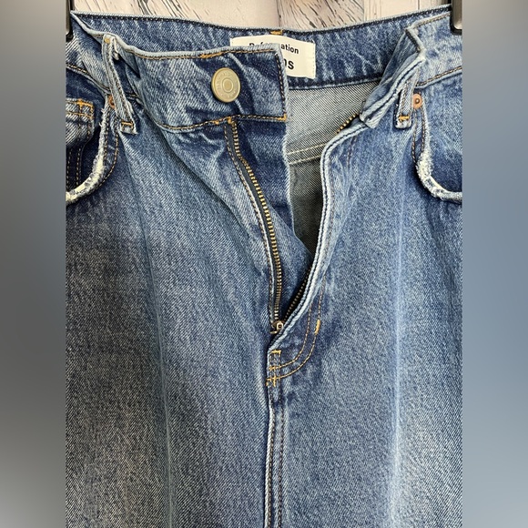 Reformation Penney High Rise Relaxed Flare Jeans 31 - Picture 6 of 10